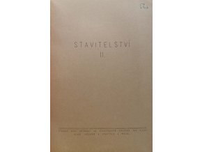 Stavitelství II