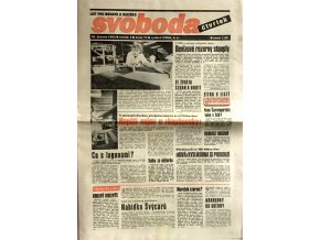 List pro Moravu a Slezsko - Svoboda (1992) nekompletní