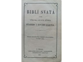 Biblí svatá (1922)