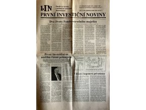 První investiční noviny (1995)