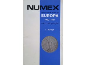 Numex - Münzenkatalog Europa 1900-1944 nach Jahrgängen - 4. Auflage