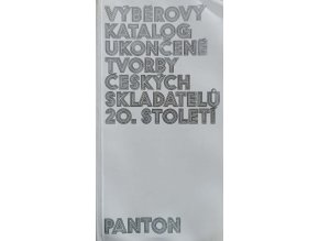 Výběrový katalog ukončené tvorby českých skladatelů 20. století (1976)