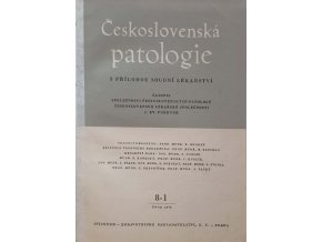 Československá patologie 1-4 (1972)
