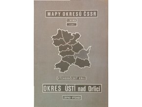 Východočeský kraj - Okres Ústí nad Orlicí - Západ-Východ (1976)