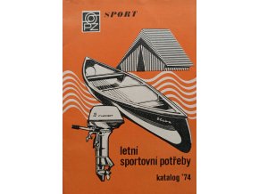 Letní sportovní potřeby- katalog '74
