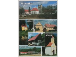 Město Milevsko a jeho místní části