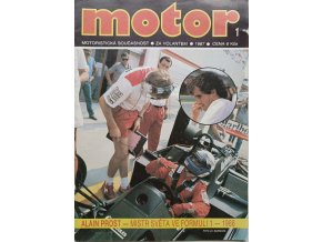 Motoristická současnost za volantem 1-12 + příloha 1-2 (1987)