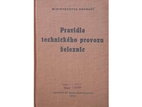 Pravidla technického provozu železnic (1954)