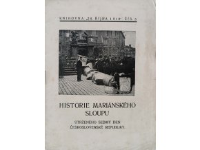 Historie Mariánského sloupu (1918)