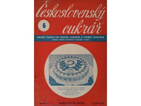 Československý cukrář 6 (1947)