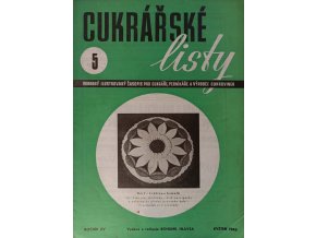 Cukrářské listy 5 (1943)