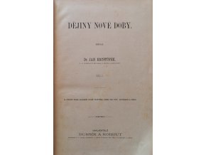 Dějiny nove doby (1894)