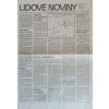 Lidové noviny 1-251 (1990) nekompletní