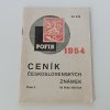 Ceník československých známek od roku 1918-1939 (1954)