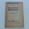 Masaryk redivivus? (1926)
