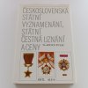 Československá státní vyznamenání, státní čestná uznání a ceny (1980)