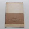 Problémy ekonomické geografie - Sezonní pohyb obyvatelstva z Hlučínska za prací do Německa před 2. sv. válkou (1965)