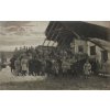 K. u. K. Feldkanonenregiment 5 - Kan.-Mun.-Kol. No. 2 - Biskupice, am 2. II. (1915)