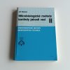 Mikrobiologické metody kontroly jakosti vod I-II (1991)