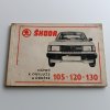 Návod k obsluze a údržbě osobních vozů Škoda 105, 120, 130 (1984)