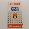 Automapa ČSSR Benzina (1975)