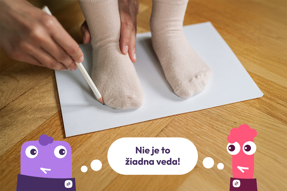 Ako správne zmerať detskú nôžku