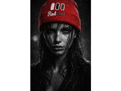 Zimní čepice Red Bad
