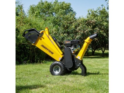 Horizontální zahradní drtič, štěpkováč