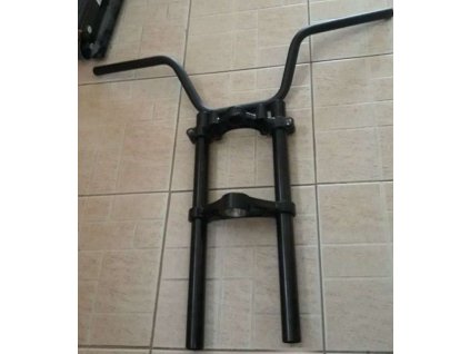 Přední čelo na elektrický skútr, černé barvy , náhradní díly pro elektrické koloběžky