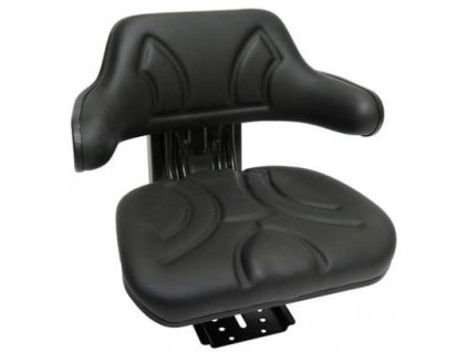 Sedačka na koloběžku s koženkovým potahem a opěrkou