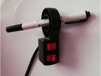 Přepínač rychlosti 1-2-3 a jízdy do předu a dozadu R / D na elektrickou koloběžku