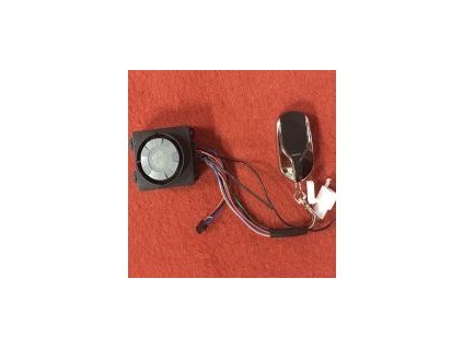 Bezpečnostní alarm El-ko na elektrickou koloběžku na dálkové zapnutí