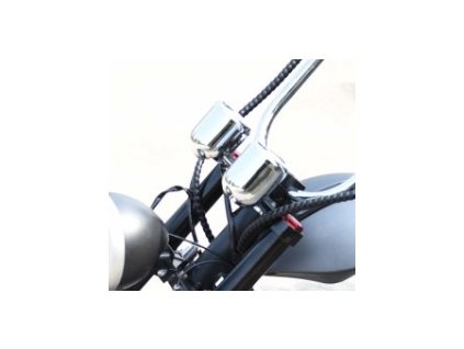 Digitální display chromový dvoudílný  pro elektrickou koloběžku