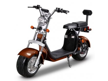 Elektrická koloběžka, skútr dva motory 3000W, 1500 W  + 1500 W baterie 40 Ah dojezd 120 km