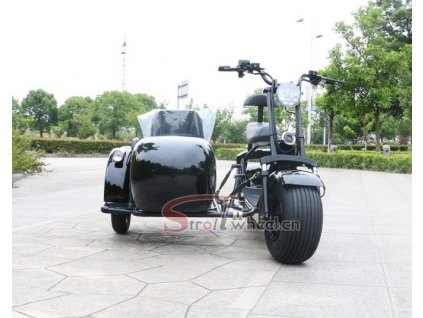 Elektrická tříkolka s bočním vozíkem  20 AH 2000 w dojezd 55 km