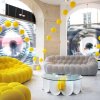 Vakuová Bubble Sofa – ikonická modulární pohovka pro moderní interiéry