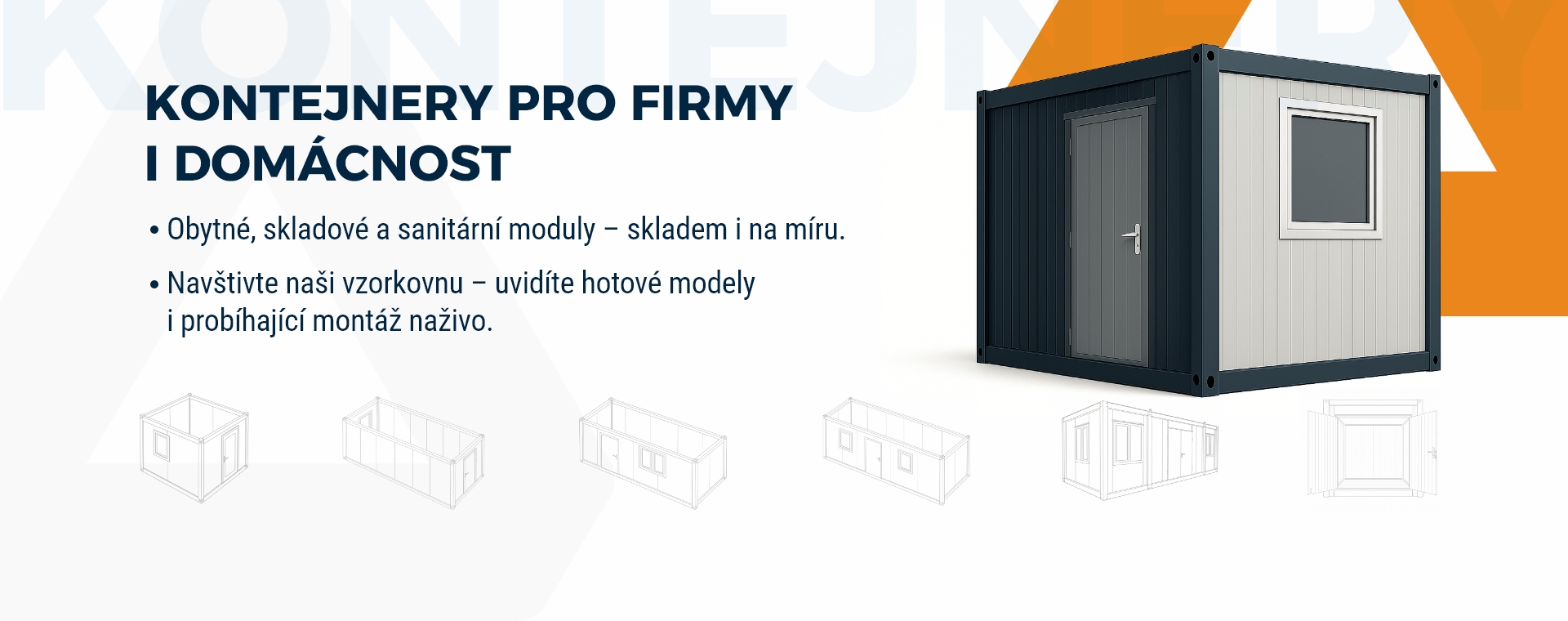 Elado. Kontejnery pro firmy i domácnost