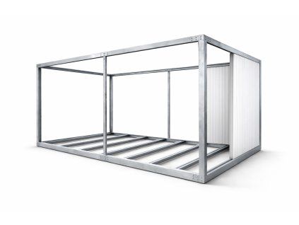 ram bily panel RAL 9002 kontejner