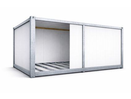 rám kontejneru s oplasteni pur panel 100 mm
