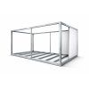 ram bily panel RAL 9002 kontejner