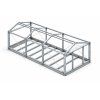 rám montovaný domek sedlová strecha 8x3,6m