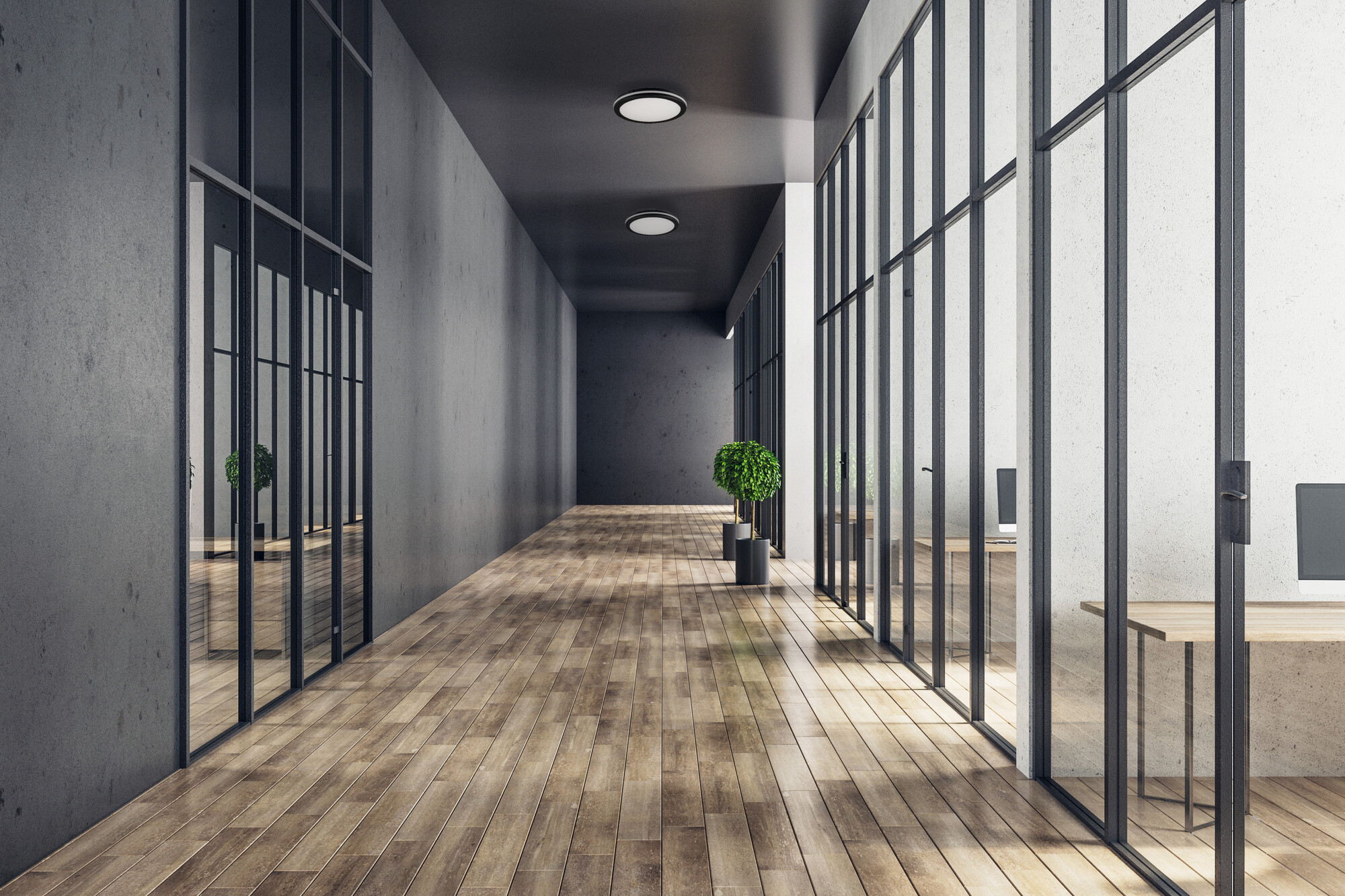 Beépített, falra szerelhető, kör alakú LED lámpák