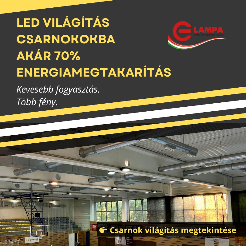 Ipari LED világítás csarnokokba – Kanlux HIBO energiatakarékos megoldá