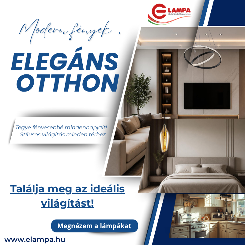 LED technológia a modern elegancia szolgálatában