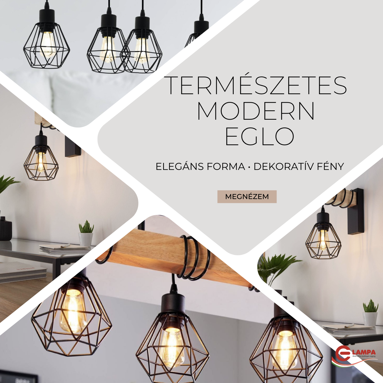 Stílusos EGLO lámpák otthonodba