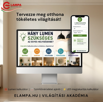 Hány lumen szükséges az egyes helyiségekbe?