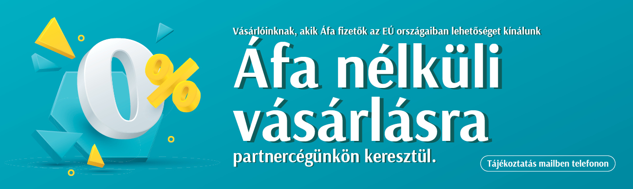 Áfa nélküli vásárlásra