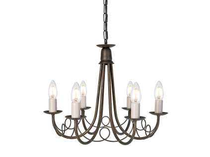 Elstead MN6-BLK-GOLD Függeszték