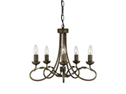 Elstead OV5-BLK-GOLD Függeszték