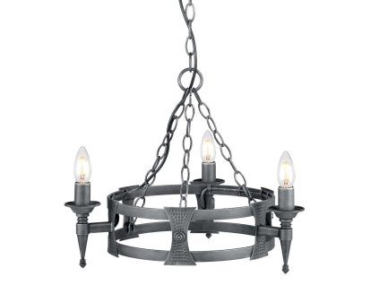 Elstead SAX3-BLK-SIL Függeszték